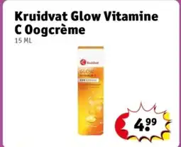 Kruidvat Kruidvat Glow Vitamine C Oogcrème aanbieding