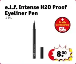 Kruidvat e.l.f. Intense H20 Proof Eyeliner Pen aanbieding