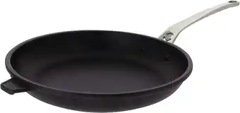 Amazon DE BUYER Choc Xtreme Pan, 32 cm, antiaanbaklaag, inductie compatibel, 0,36 kg, zwart aanbieding