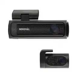 ANWB Nordväl DC202-2CH Dashcam 4K 256GB Zwart aanbieding