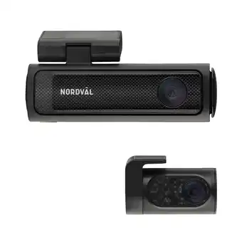 ANWB Nordväl DC202-2CH Dashcam 4K 256GB Zwart aanbieding