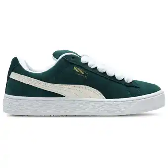 Foot Locker Puma Suede Dames Schoenen - Blauw - Maat: 37 - Suède - Foot Locker aanbieding