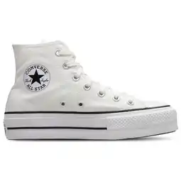 Foot Locker Converse Ctas Lift High Dames Schoenen - Wit - Maat: 39 - Canvas - Foot Locker aanbieding