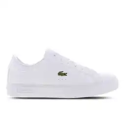 Foot Locker Lacoste Powercourt Unisex Schoenen - Wit - Maat: 36 - Leer - Foot Locker aanbieding