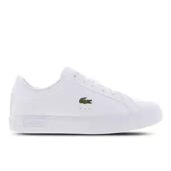 Foot Locker Lacoste Powercourt Unisex Schoenen - Wit - Maat: 36 - Leer - Foot Locker aanbieding