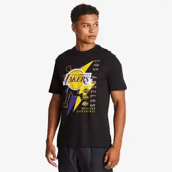 Foot Locker New Era NBA Heren T-shirts - Zwart - Maat: S - Foot Locker aanbieding