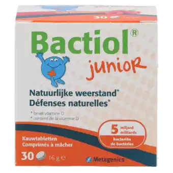 Holland & Barrett Metagenics Bactiol Junior - 30 kauwtabletten aanbieding