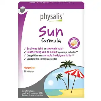 Holland & Barrett Physalis Sun Formula - 30 tabletten aanbieding