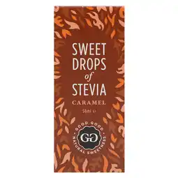 Holland & Barrett Good Good Sweet Drops Stevia Caramel - 50ml aanbieding