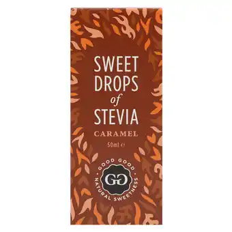 Holland & Barrett Good Good Sweet Drops Stevia Caramel - 50ml aanbieding