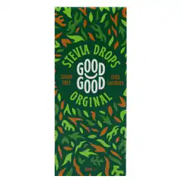 Holland & Barrett Good Good Sweet Drops Stevia Original - 50ml aanbieding