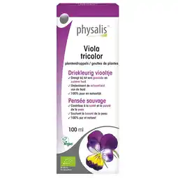 Holland & Barrett Physalis Viola Tricolor Bio - 100ml aanbieding