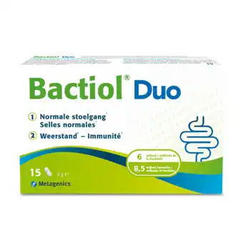 Holland & Barrett Metagenics Bactiol Duo (15 Capsules) aanbieding