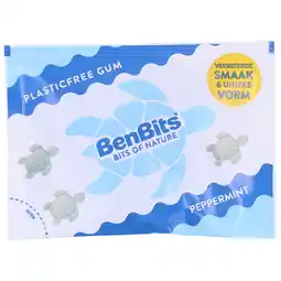 Holland & Barrett BenBits Gum Peppermint - 18g aanbieding