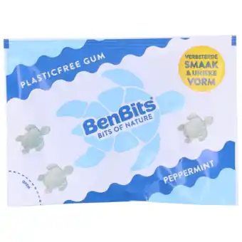 Holland & Barrett BenBits Gum Peppermint - 18g aanbieding