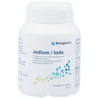 Holland & Barrett Metagenics Jodium / Iode (120 capsules) aanbieding