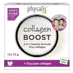Holland & Barrett Physalis Collagen Boost 2-in-1 Beauty Formula (12 x 10gr) aanbieding