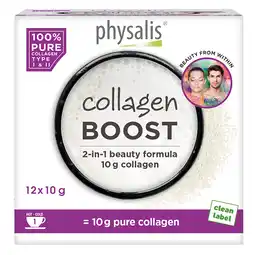 Holland & Barrett Physalis Collagen Boost 2-in-1 Beauty Formula (12 x 10gr) aanbieding
