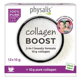 Holland & Barrett Physalis Collagen Boost 2-in-1 Beauty Formula (12 x 10gr) aanbieding