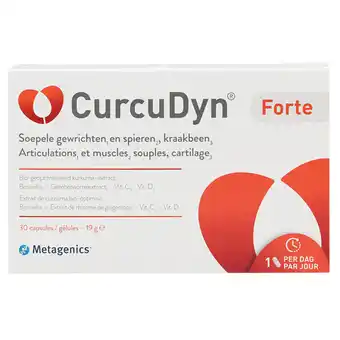 Holland & Barrett Metagenics CurcuDyn Forte (30 Capsules) aanbieding