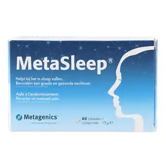 Holland & Barrett Metagenics MetaSleep (60 tabletten) aanbieding