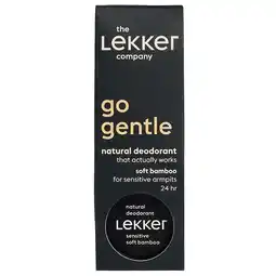 Holland & Barrett The Lekker Company Deodorant Sensitive 'Go Gentle' Bamboe - 30g aanbieding