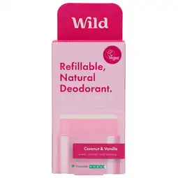 Holland & Barrett Wild Deodorant Coconut & Vanilla - 40g aanbieding