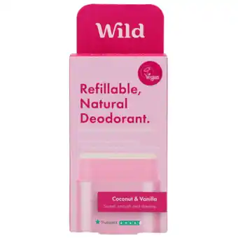 Holland & Barrett Wild Deodorant Coconut & Vanilla - 40g aanbieding