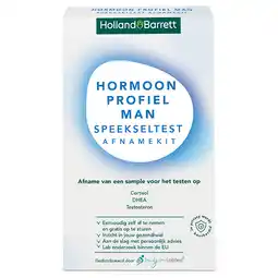 Holland & Barrett Holland & Barrett Hormoon Profiel Man Speekseltest Afnamekit - 1 stuk aanbieding