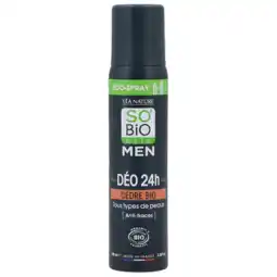 Holland & Barrett So'Bio étic Men 24h Deo Spray Organic Cedar - 100ml aanbieding