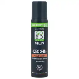 Holland & Barrett So'Bio étic Men 24h Deo Spray Organic Cedar - 100ml aanbieding