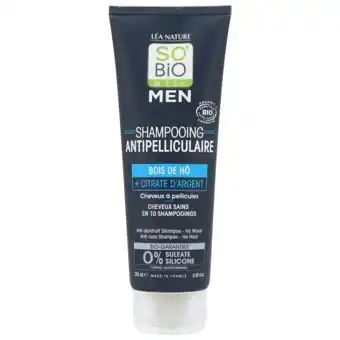 Holland & Barrett So'Bio étic Men Anti-Dandruff Shampoo Ho Wood - 250ml aanbieding