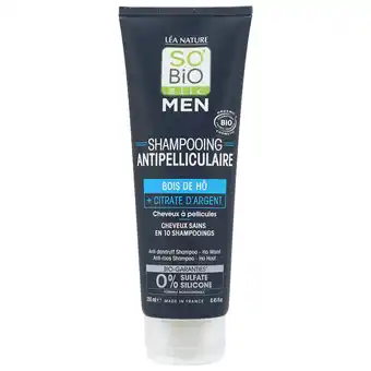 Holland & Barrett So'Bio étic Men Anti-Dandruff Shampoo Ho Wood - 250ml aanbieding