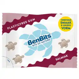 Holland & Barrett BenBits Gum Salmiak - 18g aanbieding