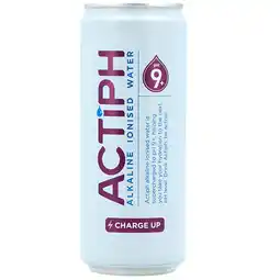 Holland & Barrett Actiph Alkaline Water - 330ml aanbieding