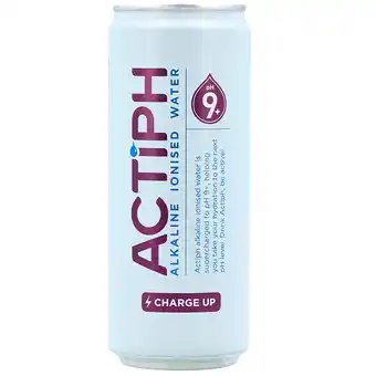 Holland & Barrett Actiph Alkaline Water - 330ml aanbieding