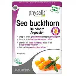 Holland & Barrett Physalis Sea Buckthorn Duindoorn - 30 capsules aanbieding