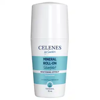 Holland & Barrett Celenes Thermal Deodorant Roll-on Whitening - 75ml aanbieding