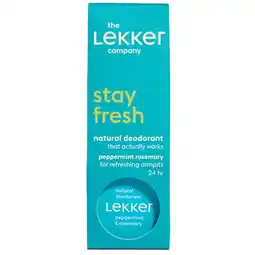 Holland & Barrett The Lekker Company Deodorant 'Stay Fresh' Pepermunt & Rozemarijn - 30g aanbieding