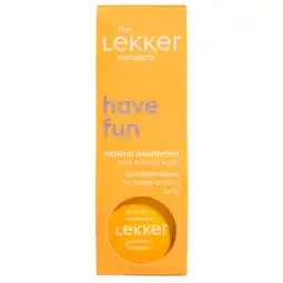 Holland & Barrett The Lekker Company Deodorant 'Have Fun' Mandarijn & Citroen - 30g aanbieding