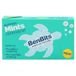 Holland & Barrett BenBits Mints Pepermunt - 30g aanbieding