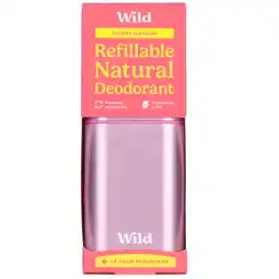 Holland & Barrett Wild Deodorant Pink + Cherry Blossom - 40g aanbieding