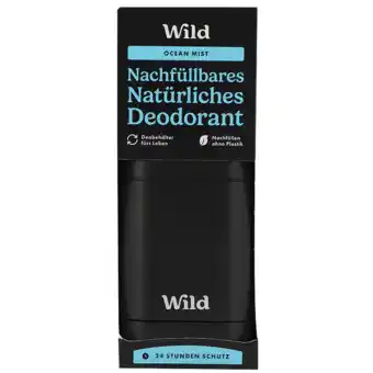 Holland & Barrett Wild Deodorant Black & Ocean Mist - 40g aanbieding