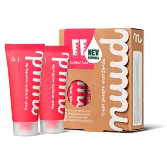 Holland & Barrett Nuud Smarter Pack Deodorant - 2 x 20ml aanbieding