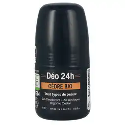 Holland & Barrett So'Bio étic Men Deodorant 24h Roller Ceder - 50ml aanbieding