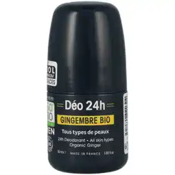 Holland & Barrett So'Bio étic Men Deodorant 24h Roller Gember - 50ml aanbieding