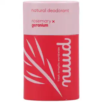 Holland & Barrett Nuud Deodorant 48h Rozemarijn & Geranium - 45g aanbieding