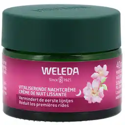 Holland & Barrett Weleda Wilde Rozen & Witte Thee Vitaliserende Nachtcrème 30+ - 40ml aanbieding