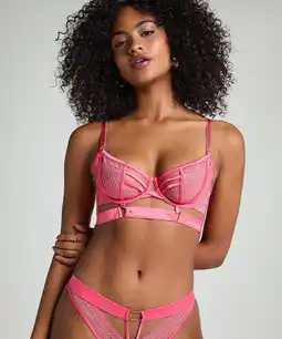 Hunkemoller Hunkemöller Niet-voorgevormde beugel bh Missy Roze aanbieding