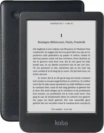 Coolblue Kobo Clara BW Zwart aanbieding